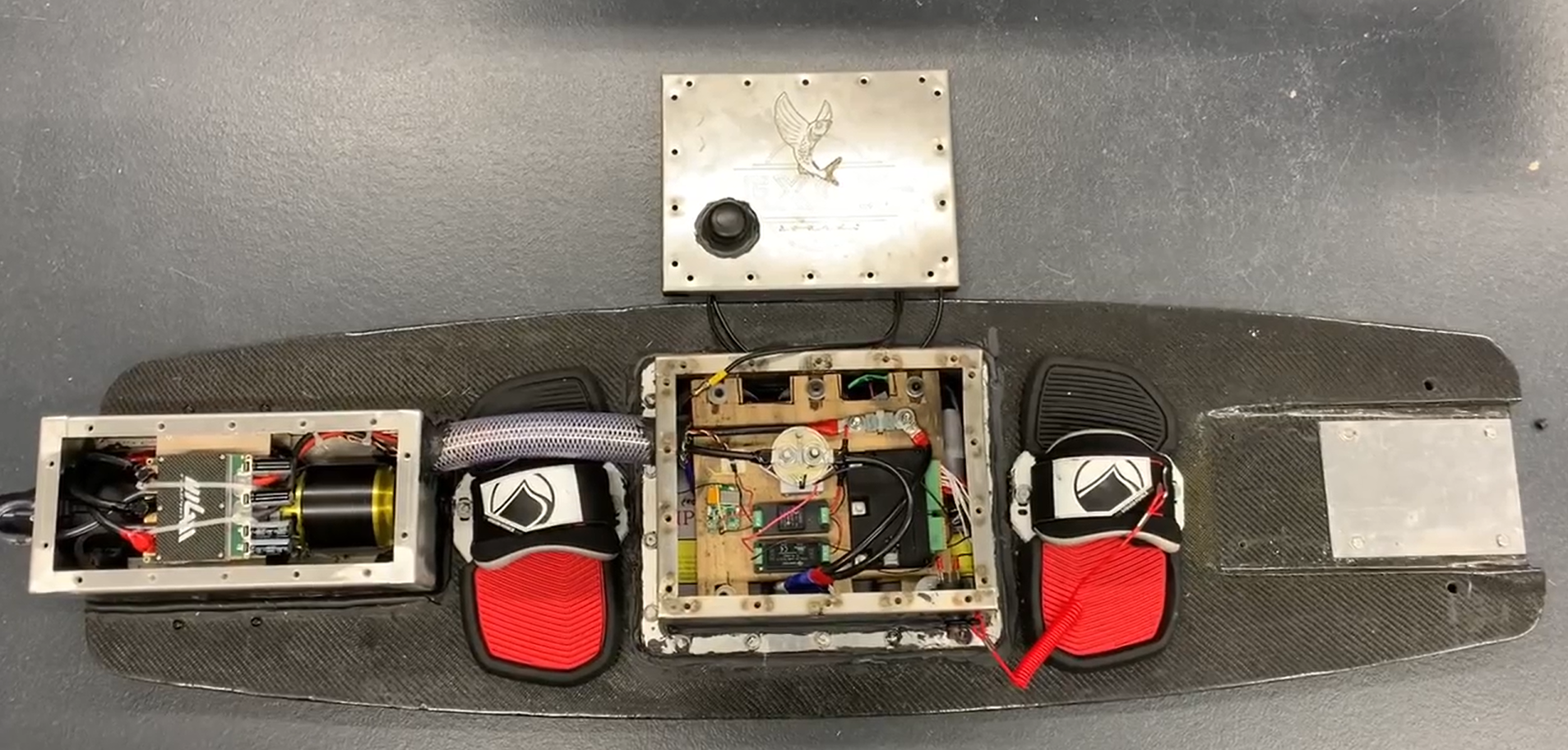 Prototype du wakeboard électrique