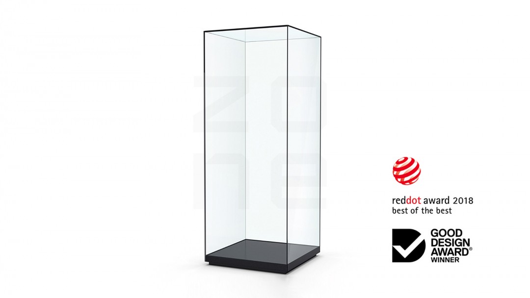 Vitrine frameless ZF-100 — Red Dot Design Award 2018
