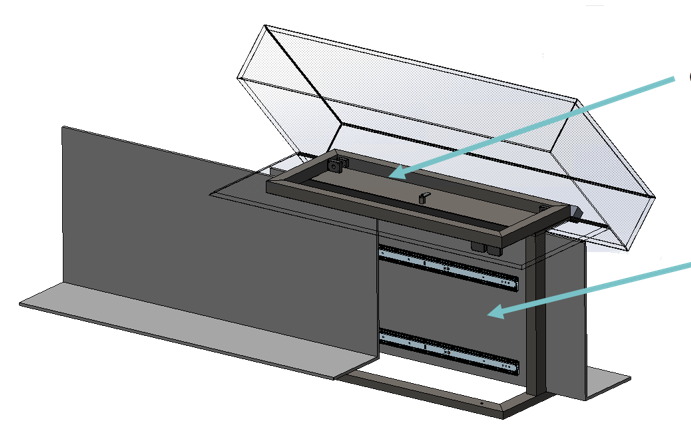 Zone Display Cases — vitrine tabletop
